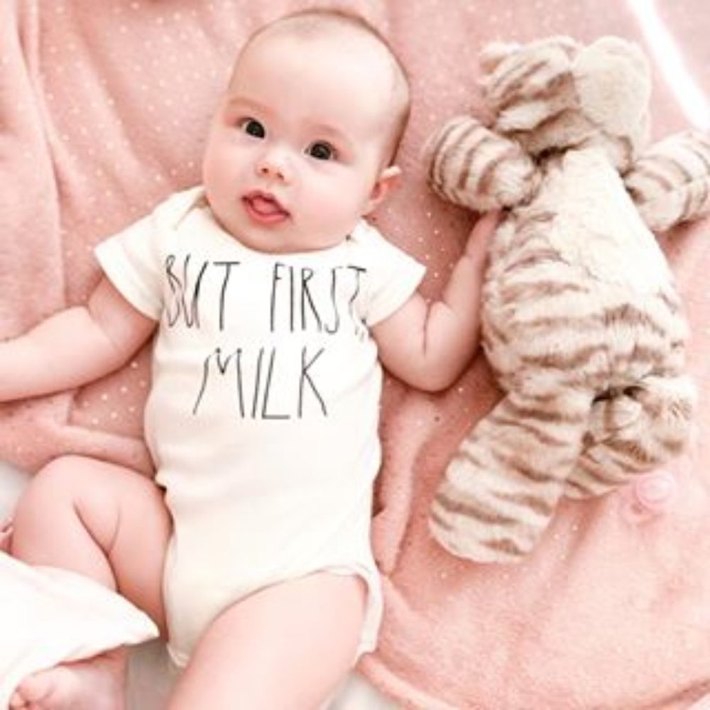 🆕️ RAE DUNN Baby 3pk Short Sleeve Bodysuit - Picture 3 of 7